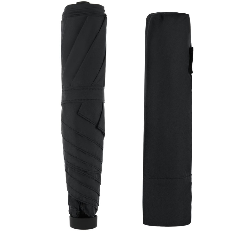 Зонт складной Zero Large, черный Зонт складной Zero Large, черный