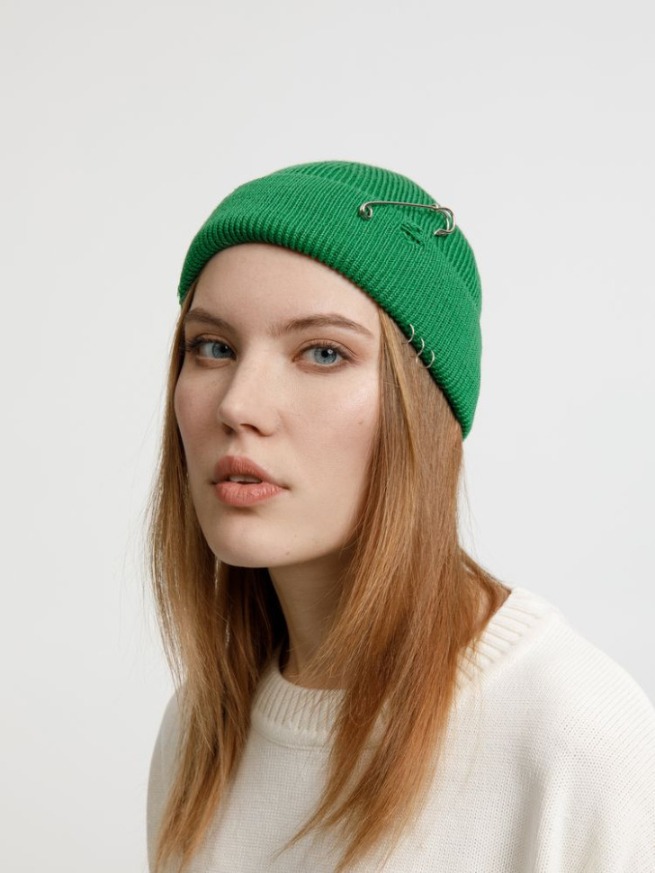 Шапка Pricker, ярко-зеленая Шапка Pricker, ярко-зеленая