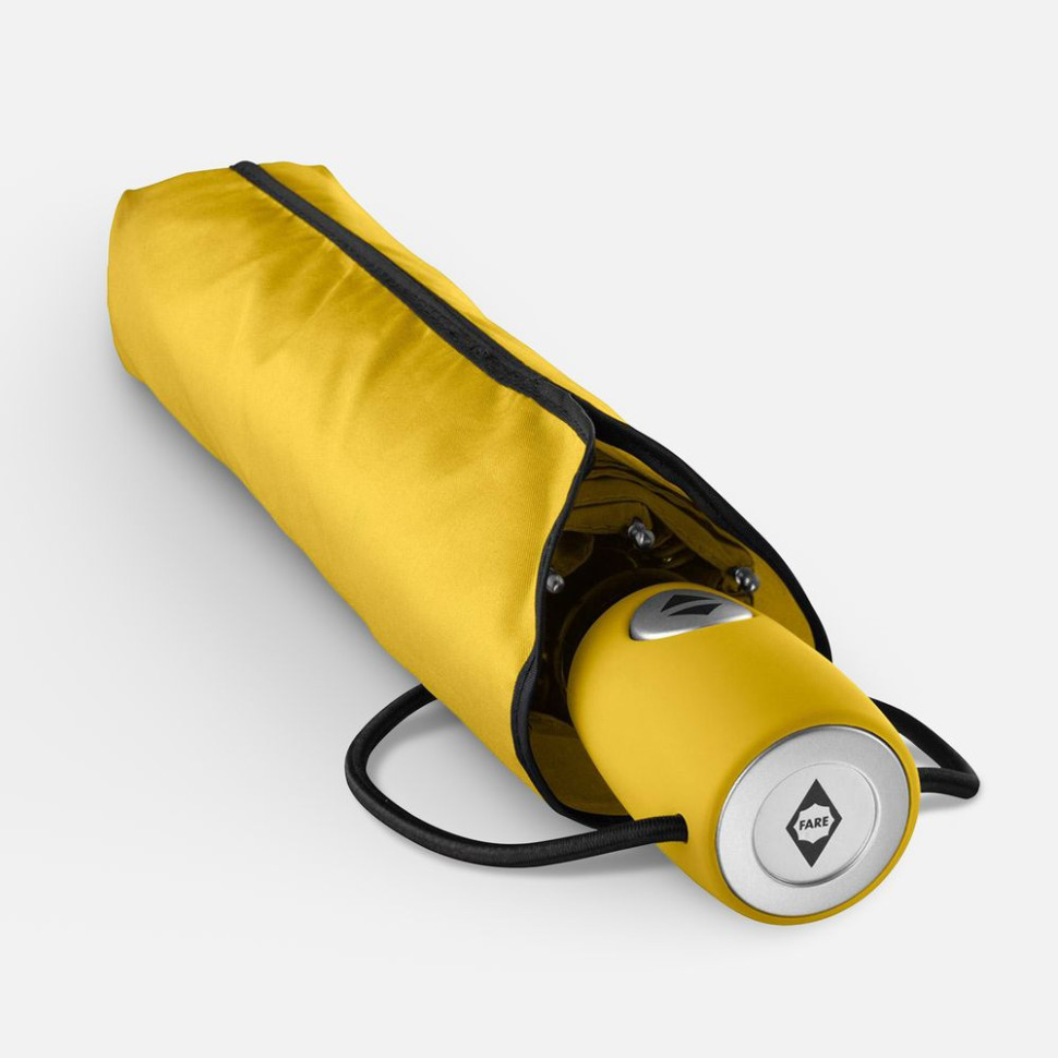 Зонт складной AOC, желтый Зонт складной AOC, желтый