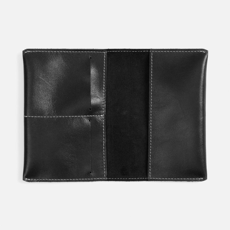 Обложка для паспорта Apache, ver.2, черная Обложка для паспорта Apache, ver.2, черная