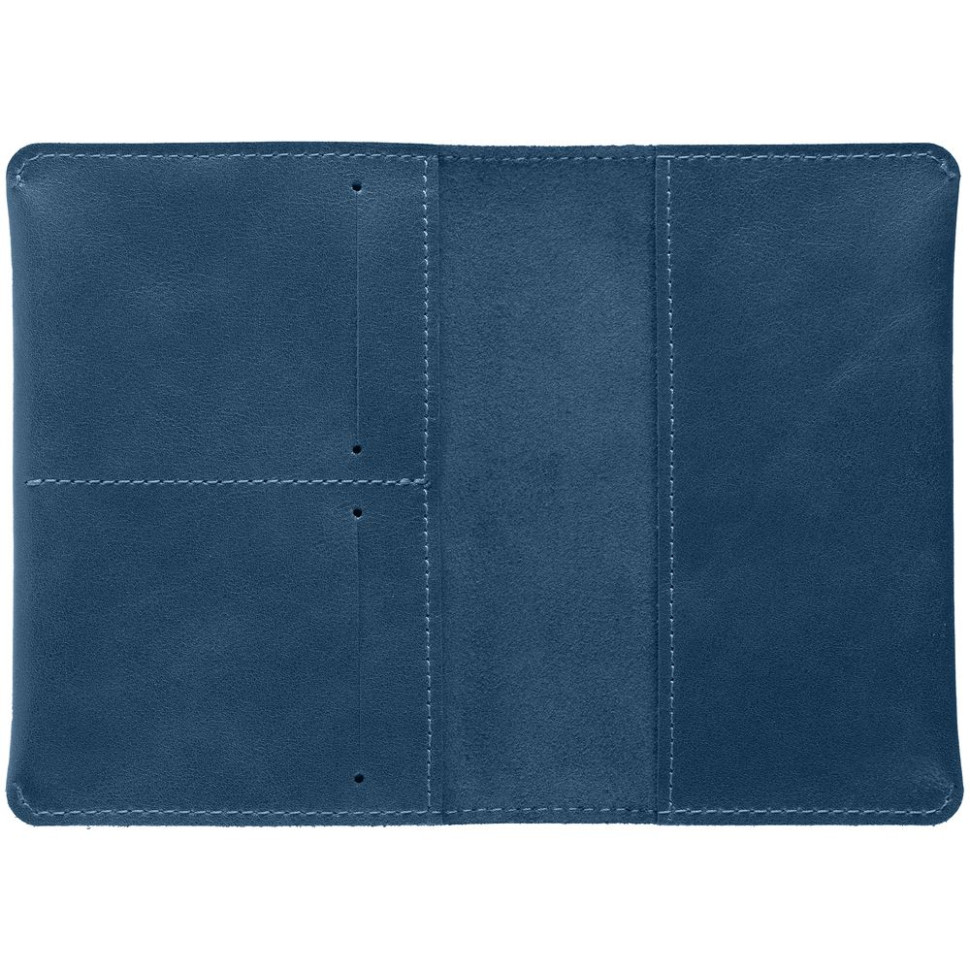 Обложка для паспорта Apache, ver.2, синяя Обложка для паспорта Apache, ver.2, синяя