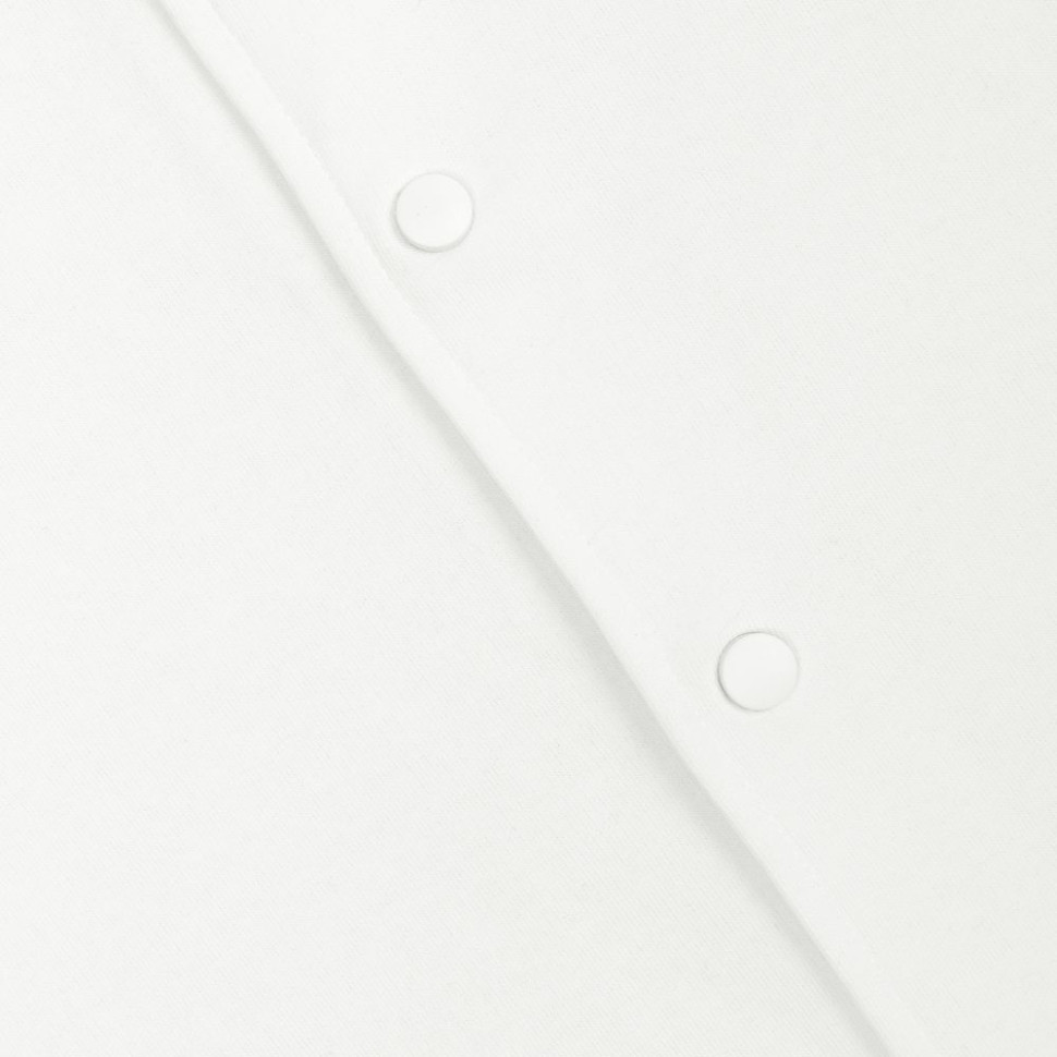 Бомбер унисекс Nuppu, молочно-белый