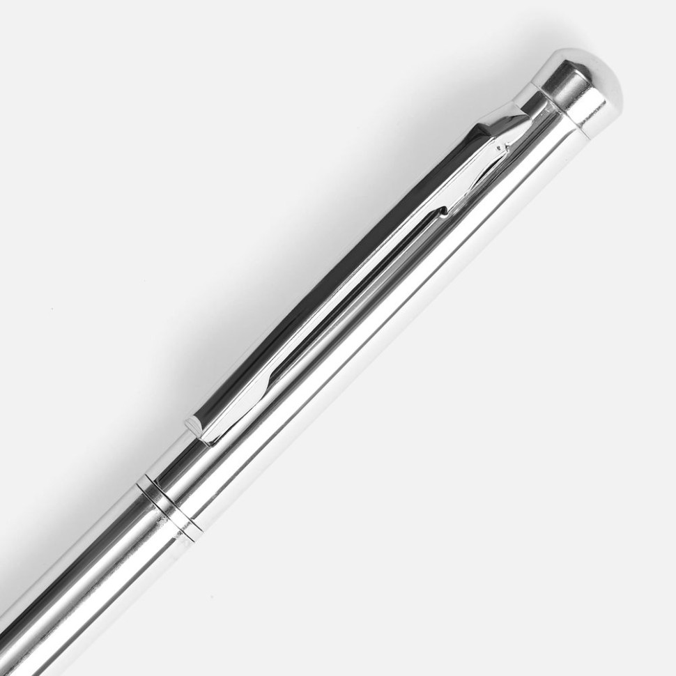 Ручка шариковая Hotel Ferra, серебристая Ручка шариковая Hotel Ferra, серебристая