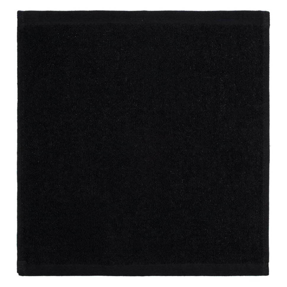 Полотенце махровое «Юнона», малое, черное Полотенце махровое «Юнона», малое, черное