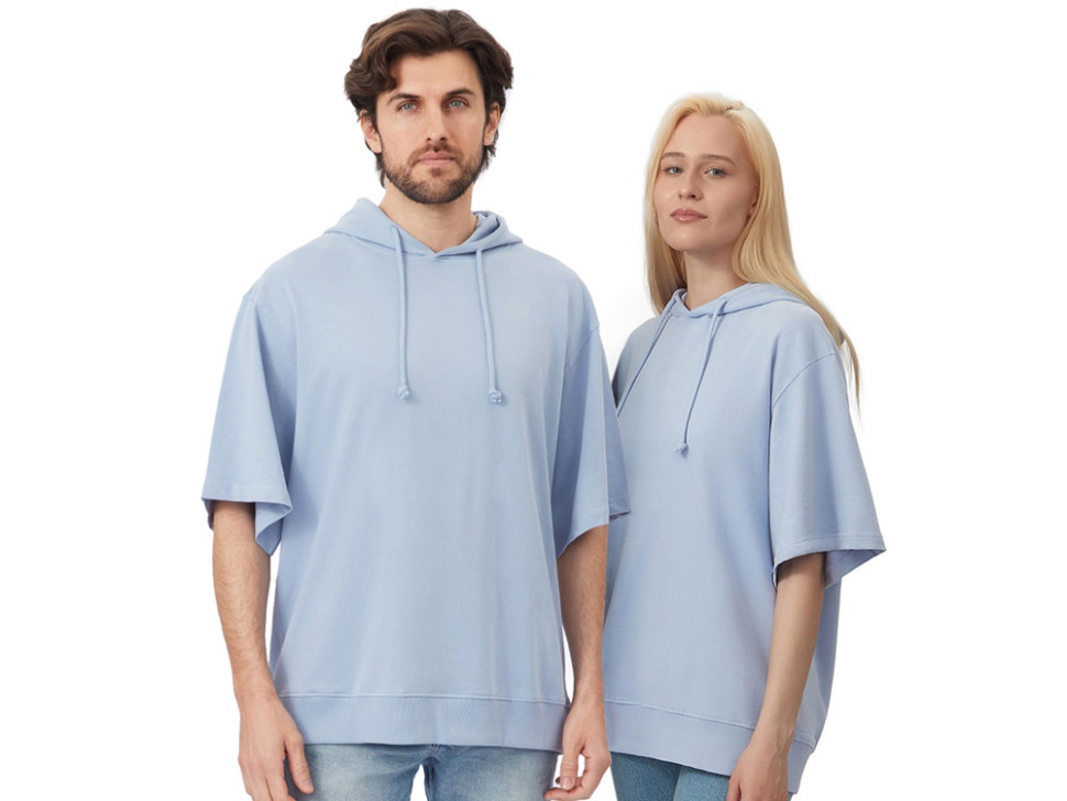 Худи оверсайз с коротким рукавом Warsaw унисекс Худи оверсайз с коротким рукавом Warsaw унисекс