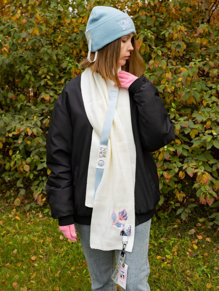 Шапка Urban Flow, голубой меланж Шапка Urban Flow, голубой меланж