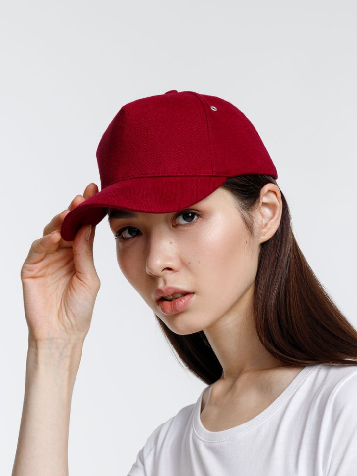 Бейсболка Standard, бордовая Бейсболка Standard, бордовая