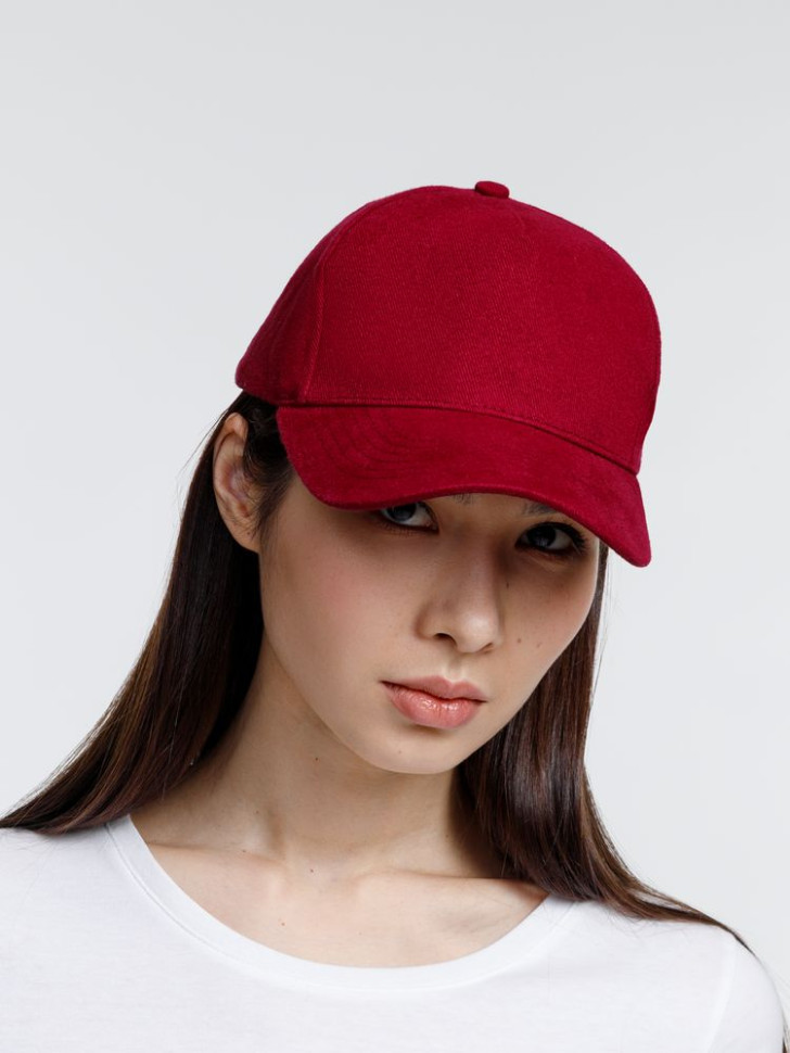 Бейсболка Standard, бордовая Бейсболка Standard, бордовая