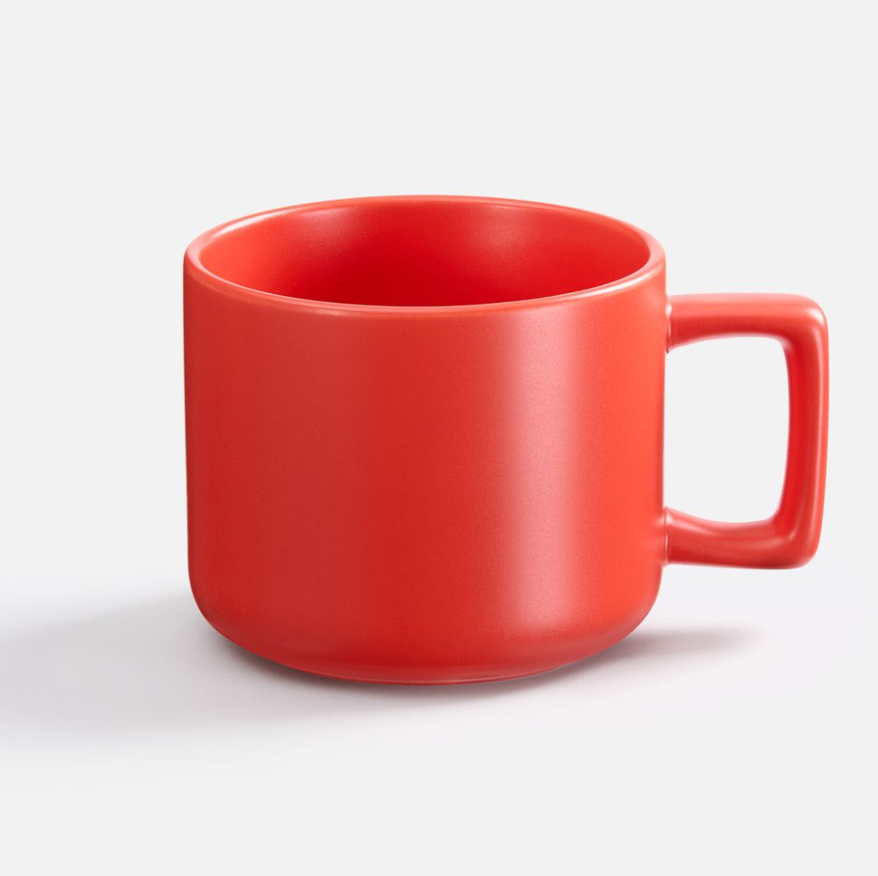 Чашка Jumbo в коробке матовая, красная Чашка Jumbo в коробке матовая, красная