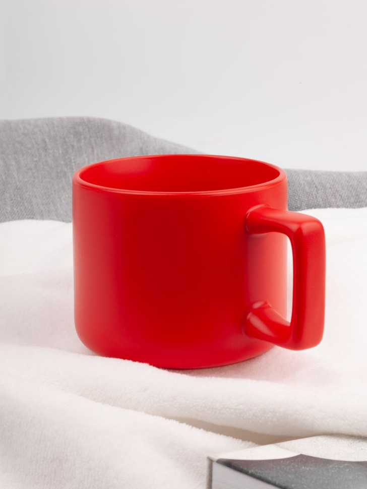 Чашка Jumbo в коробке матовая, красная Чашка Jumbo в коробке матовая, красная