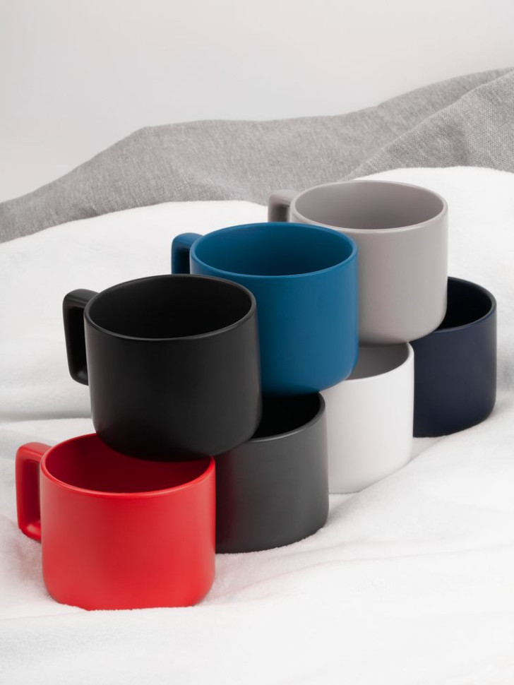 Чашка Jumbo в коробке матовая, красная Чашка Jumbo в коробке матовая, красная