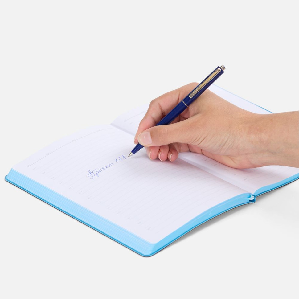 Ручка шариковая Senator Point, ver.2, темно-синяя Ручка шариковая Senator Point, ver.2, темно-синяя