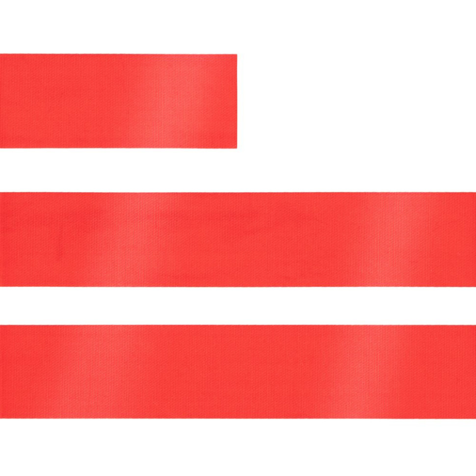 Лента сатиновая Satin 20 XXL, красная, 240 см