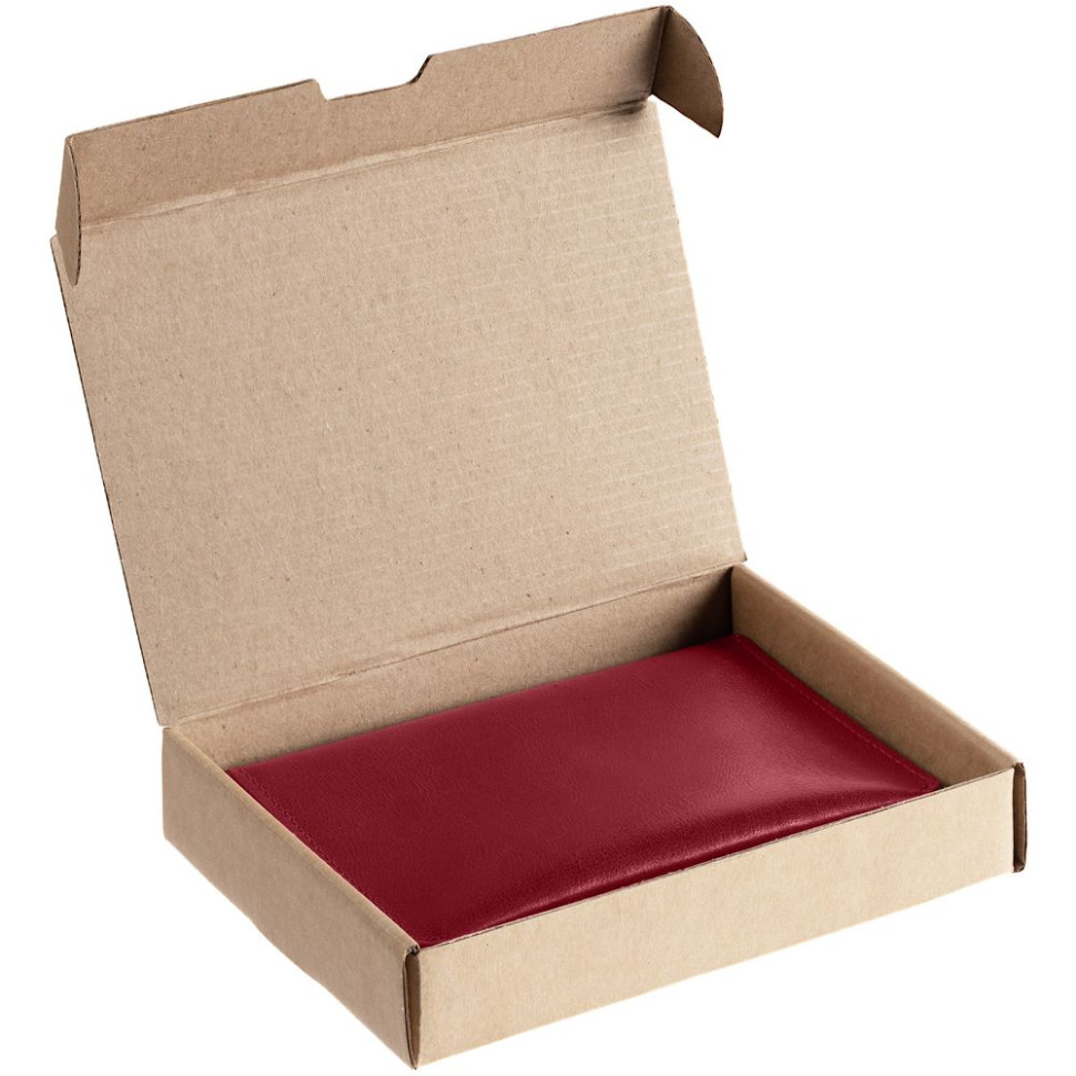 Обложка для паспорта Apache, ver.2, темно-красная Обложка для паспорта Apache, ver.2, темно-красная