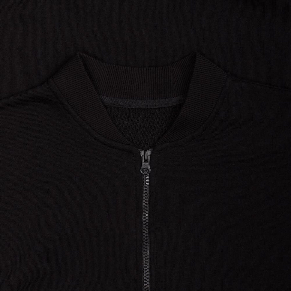 Бомбер унисекс Townie, черный