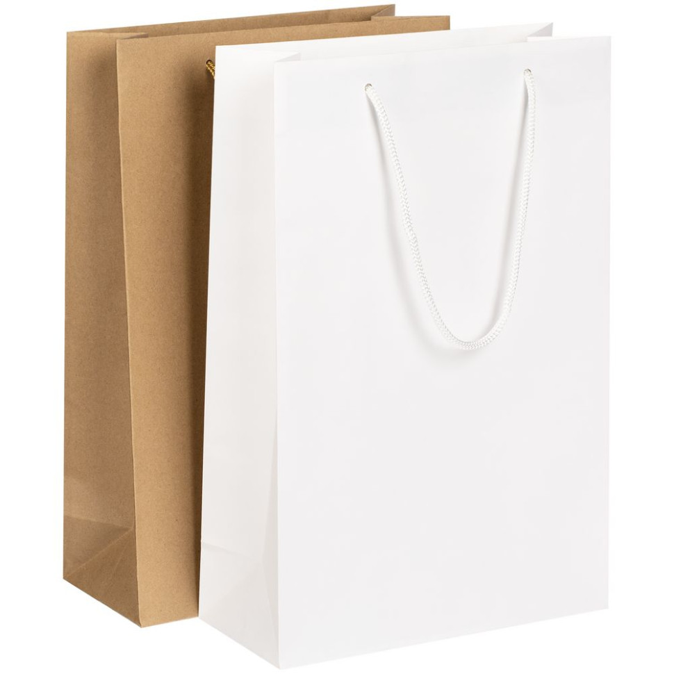 Пакет бумажный Plat M, крафт Пакет бумажный Plat M, крафт