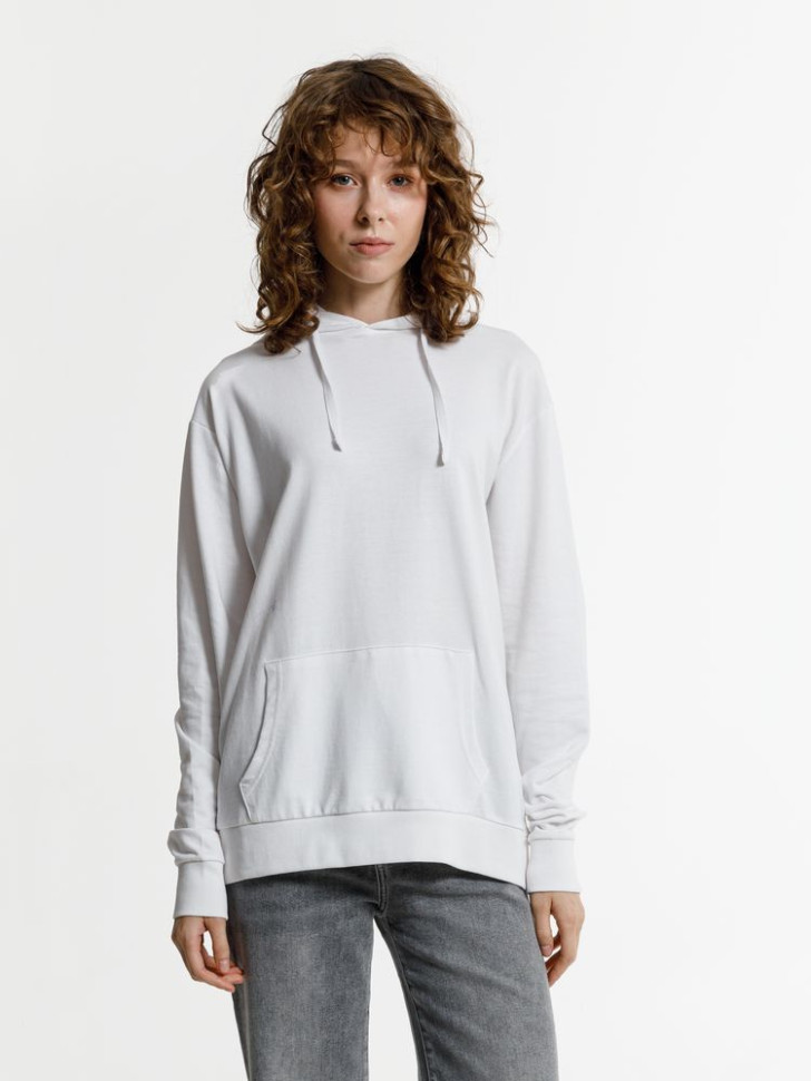 Худи унисекс Westray, белое Худи унисекс Westray, белое