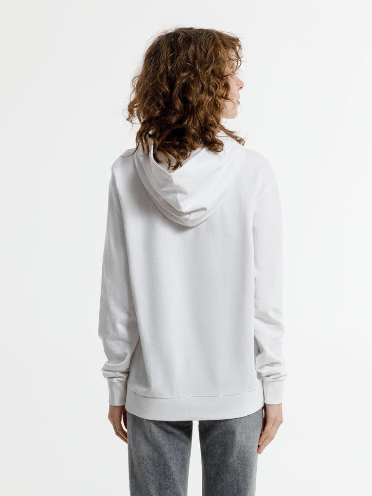 Худи унисекс Westray, белое Худи унисекс Westray, белое