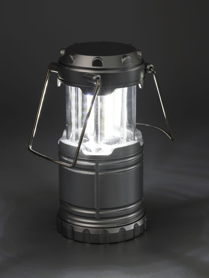 Кемпинговый фонарь Lindau, серебристый Кемпинговый фонарь Lindau, серебристый