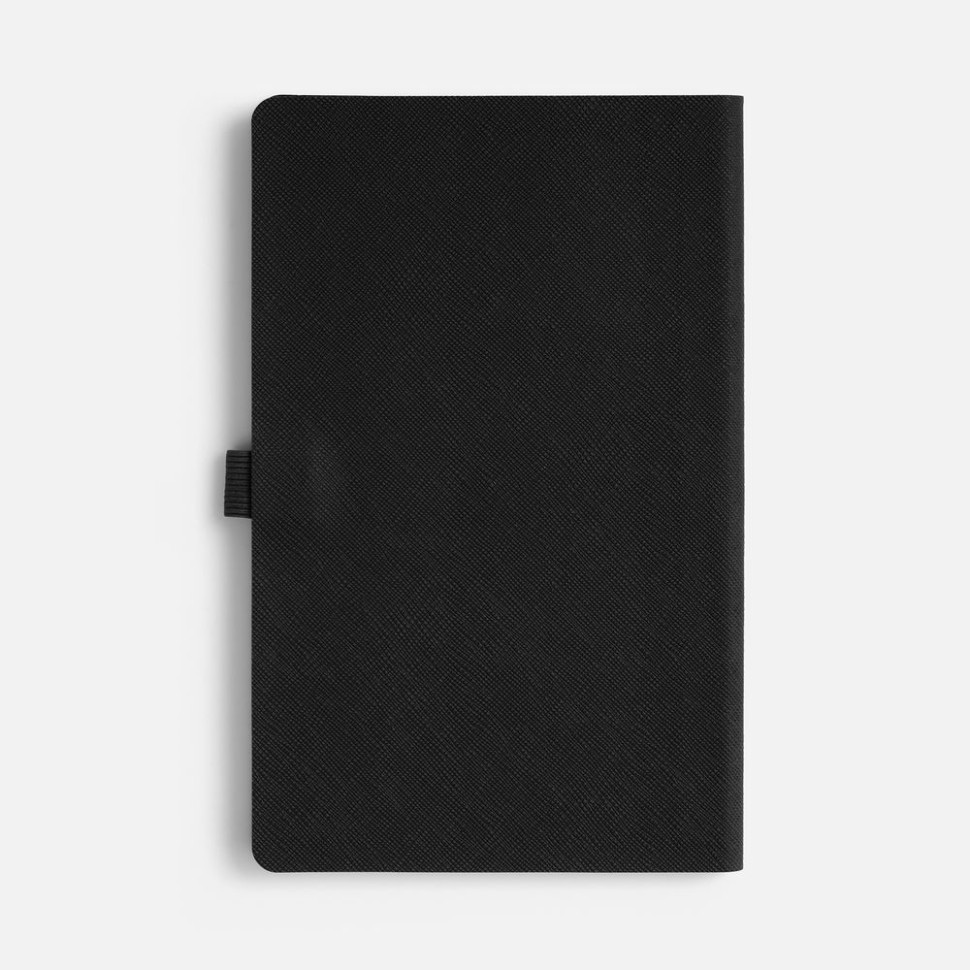 Ежедневник Lungo, недатированный, черный Ежедневник Lungo, недатированный, черный