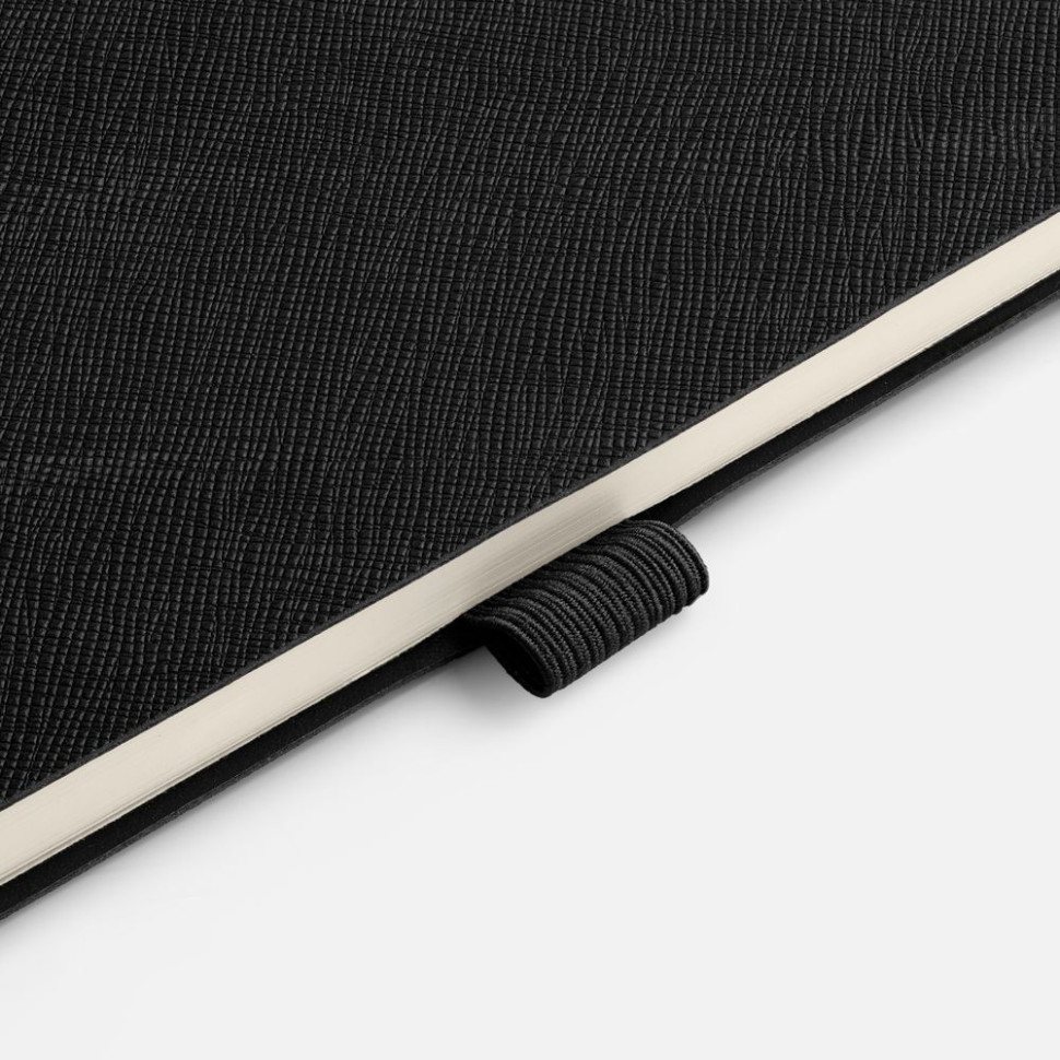 Ежедневник Lungo, недатированный, черный Ежедневник Lungo, недатированный, черный