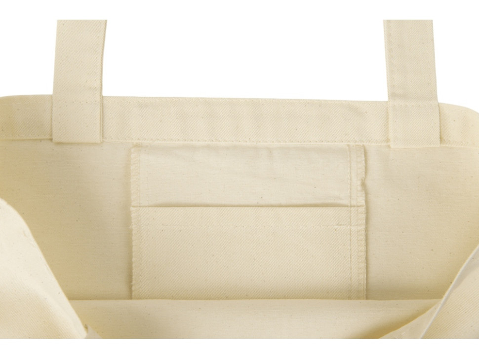 Сумка Levy хлопковая с широким дном, 240 г/м2