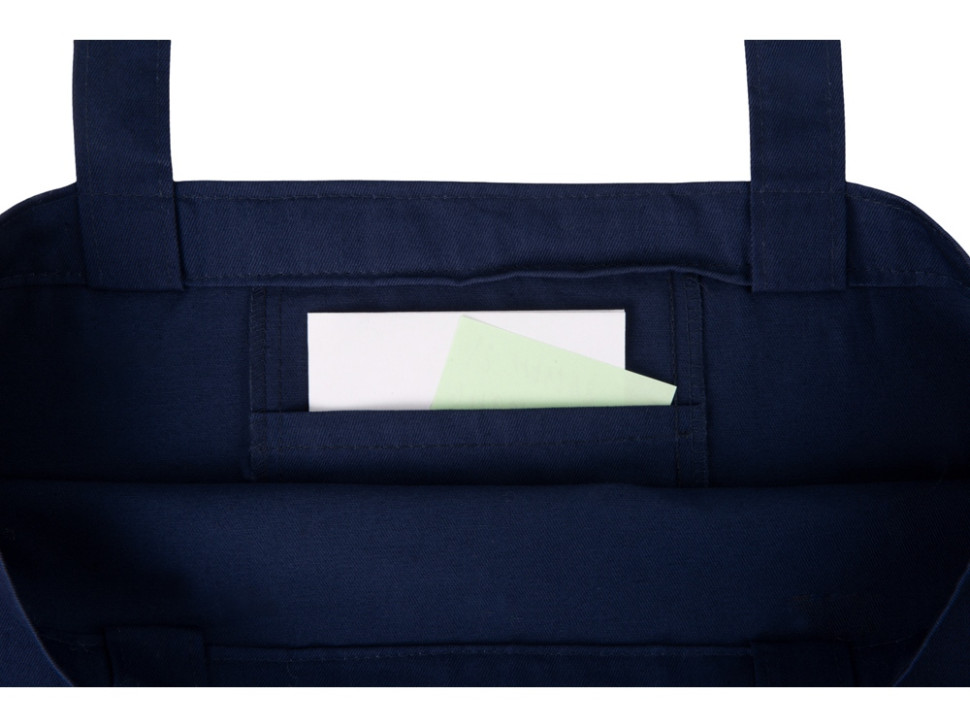 Сумка Levy хлопковая с широким дном, 240 г/м2