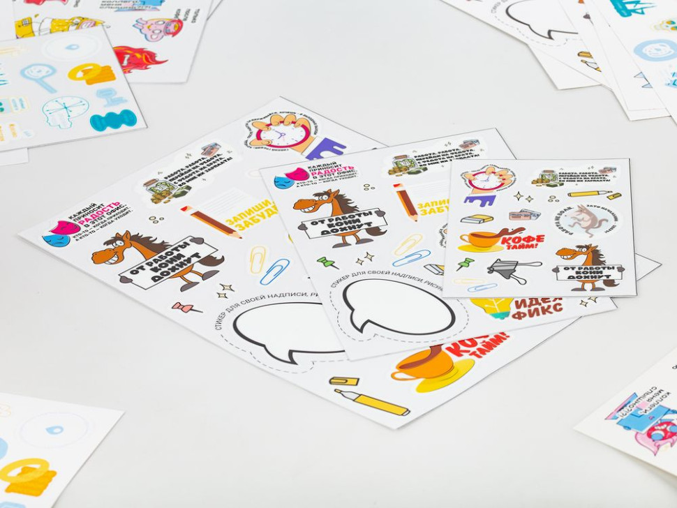 Наклейки UV-DTF Stiker Pack на заказ, M