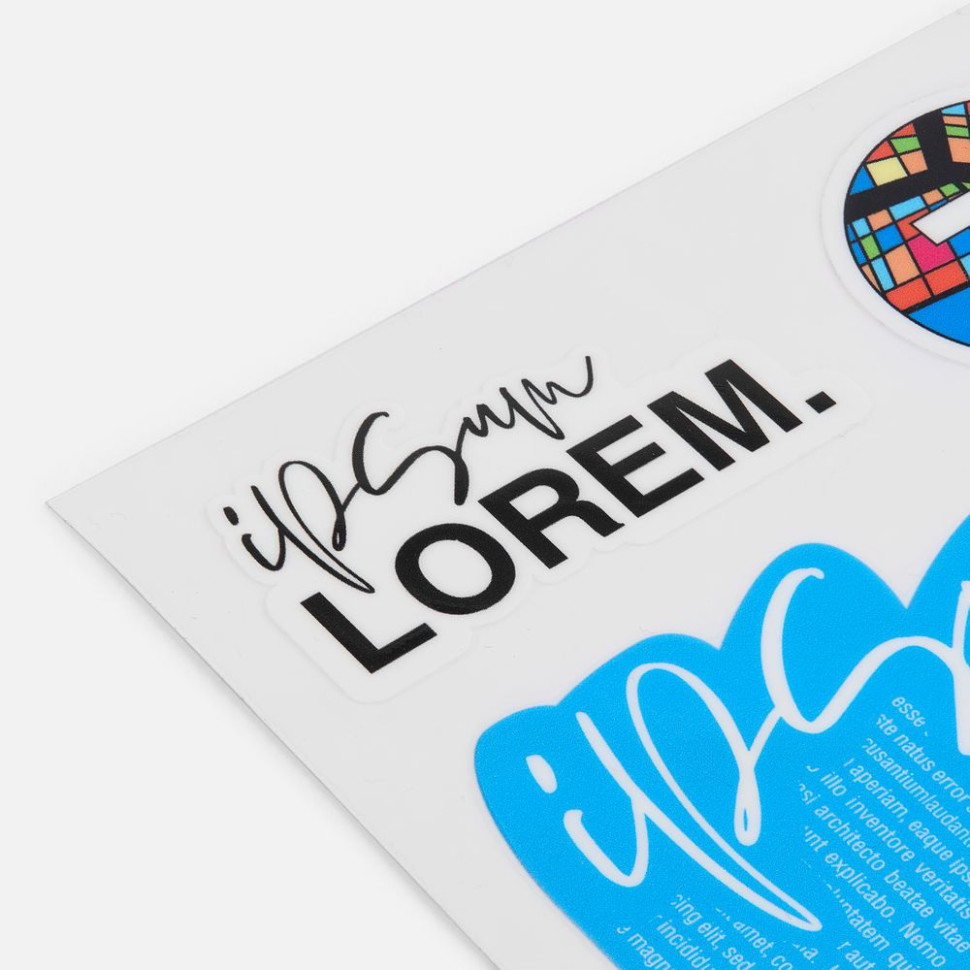 Наклейки UV-DTF Stiker Pack на заказ, M