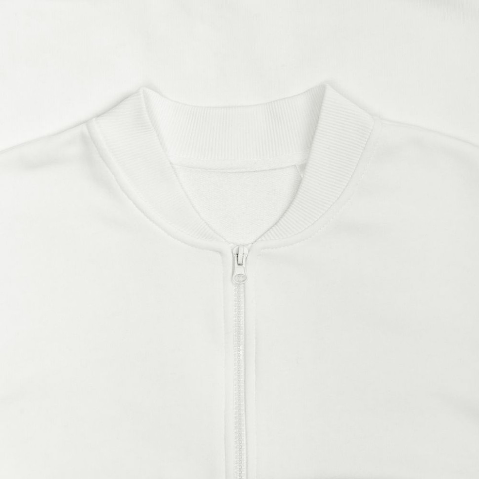 Бомбер унисекс Townie, молочно-белый