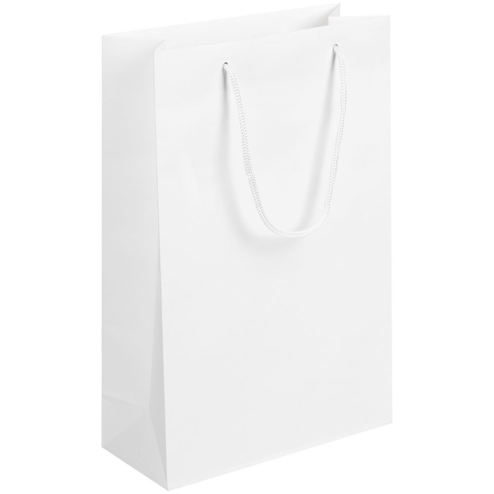 Пакет бумажный Plat M, белый Пакет бумажный Plat M, белый