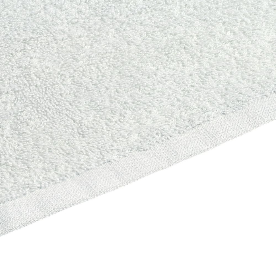 Полотенце махровое «Кронос», среднее, светло-серое Полотенце махровое «Кронос», среднее, светло-серое