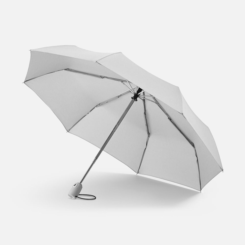 Зонт складной AOC, светло-серый Зонт складной AOC, светло-серый