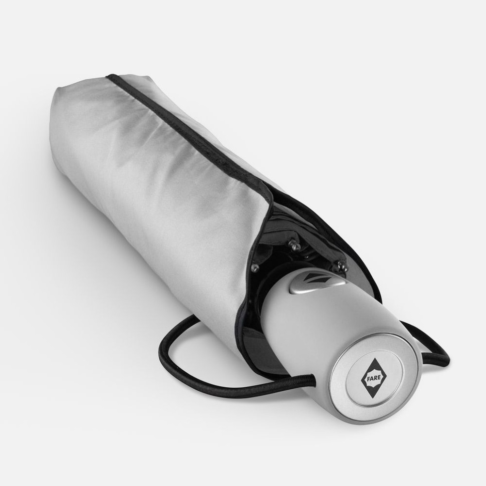 Зонт складной AOC, светло-серый Зонт складной AOC, светло-серый