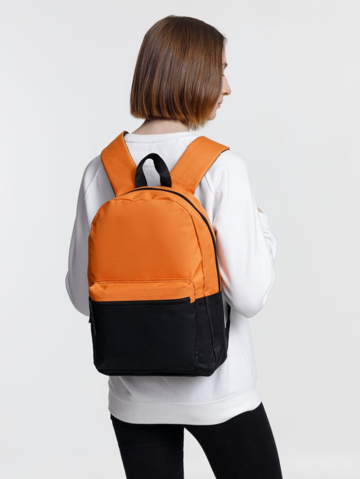 Рюкзак Base Up, черный с оранжевым Рюкзак Base Up, черный с оранжевым