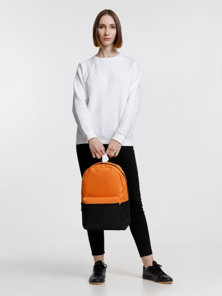 Рюкзак Base Up, черный с оранжевым Рюкзак Base Up, черный с оранжевым
