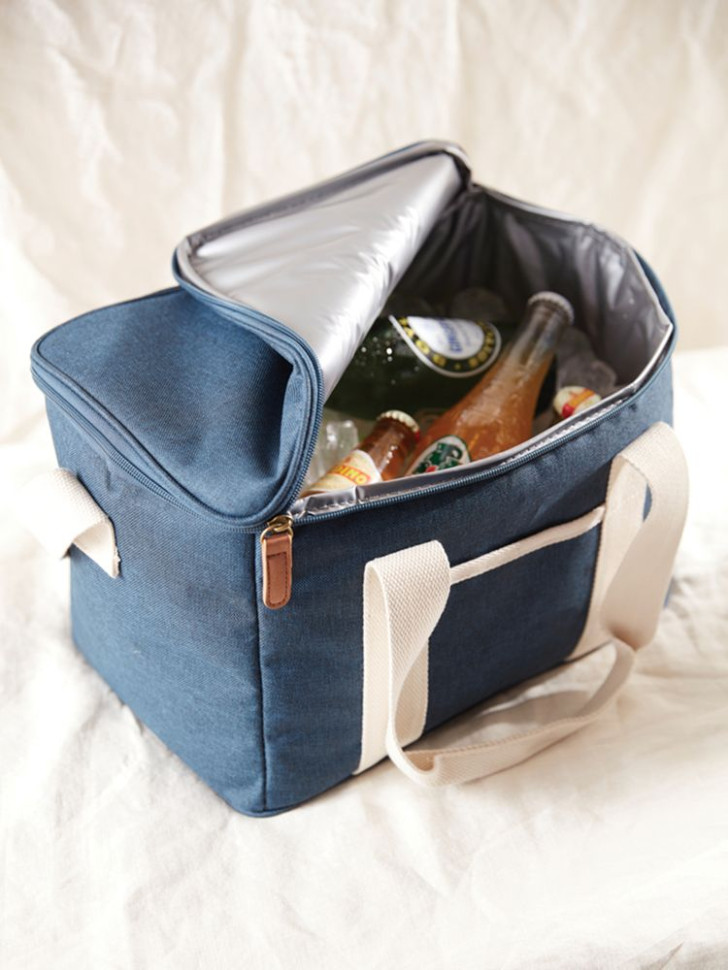 Cумка-холодильник Sortino, синяя Cумка-холодильник Sortino, синяя