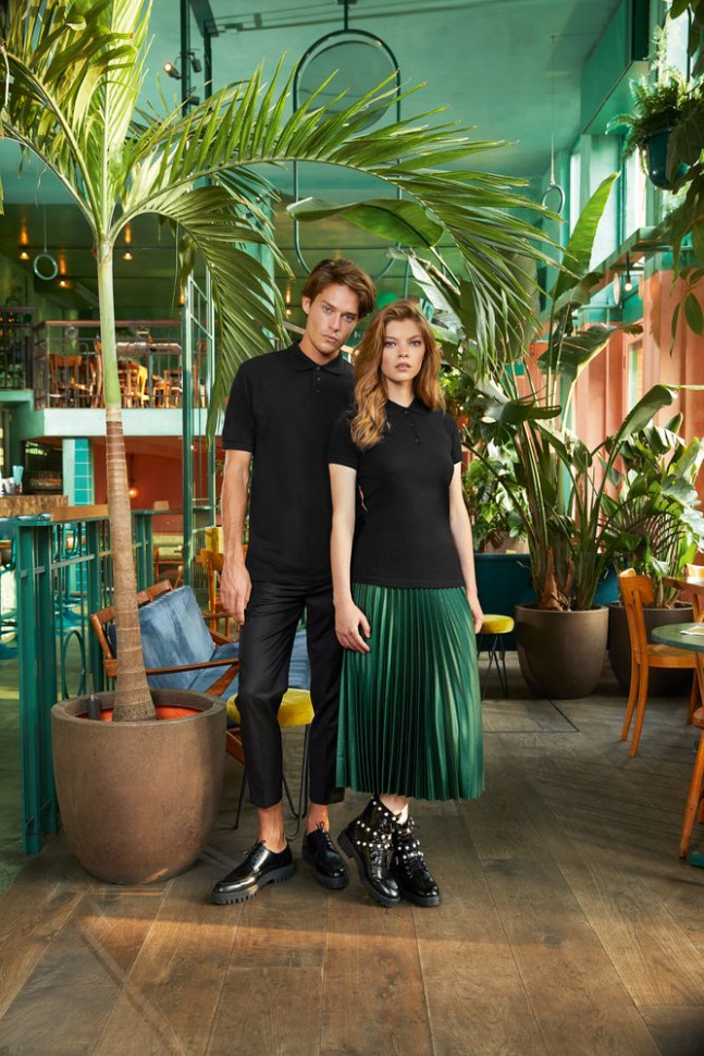 Рубашка поло Safran бирюзовая Рубашка поло Safran бирюзовая