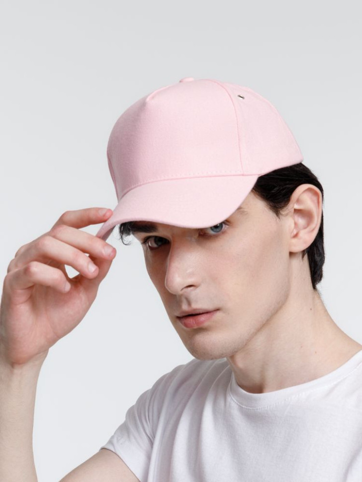 Бейсболка Standard, светло-розовая Бейсболка Standard, светло-розовая