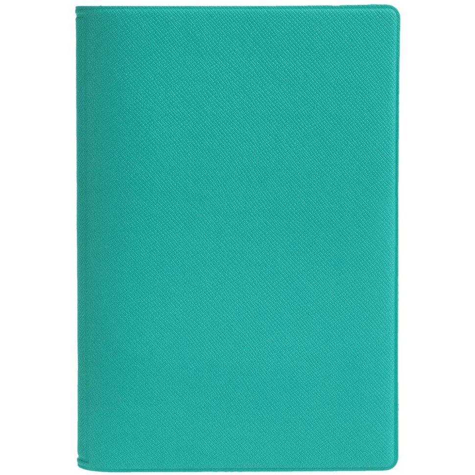 Обложка для паспорта Devon, бирюзовая Обложка для паспорта Devon, бирюзовая