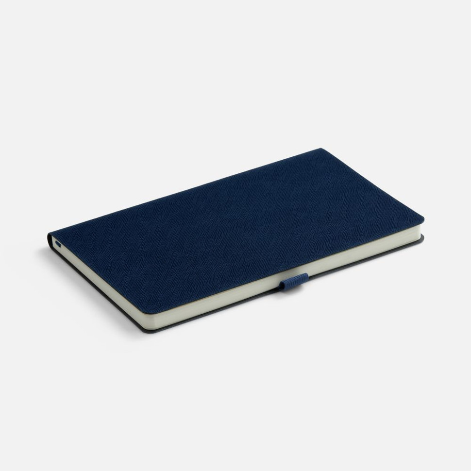 Ежедневник Lungo, недатированный, темно-синий Ежедневник Lungo, недатированный, темно-синий