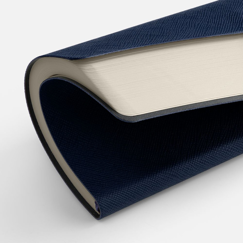 Ежедневник Lungo, недатированный, темно-синий Ежедневник Lungo, недатированный, темно-синий