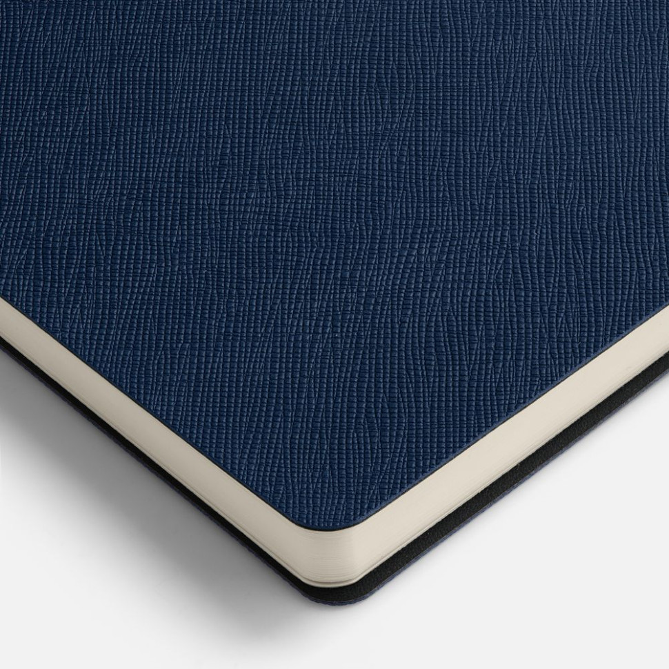 Ежедневник Lungo, недатированный, темно-синий Ежедневник Lungo, недатированный, темно-синий