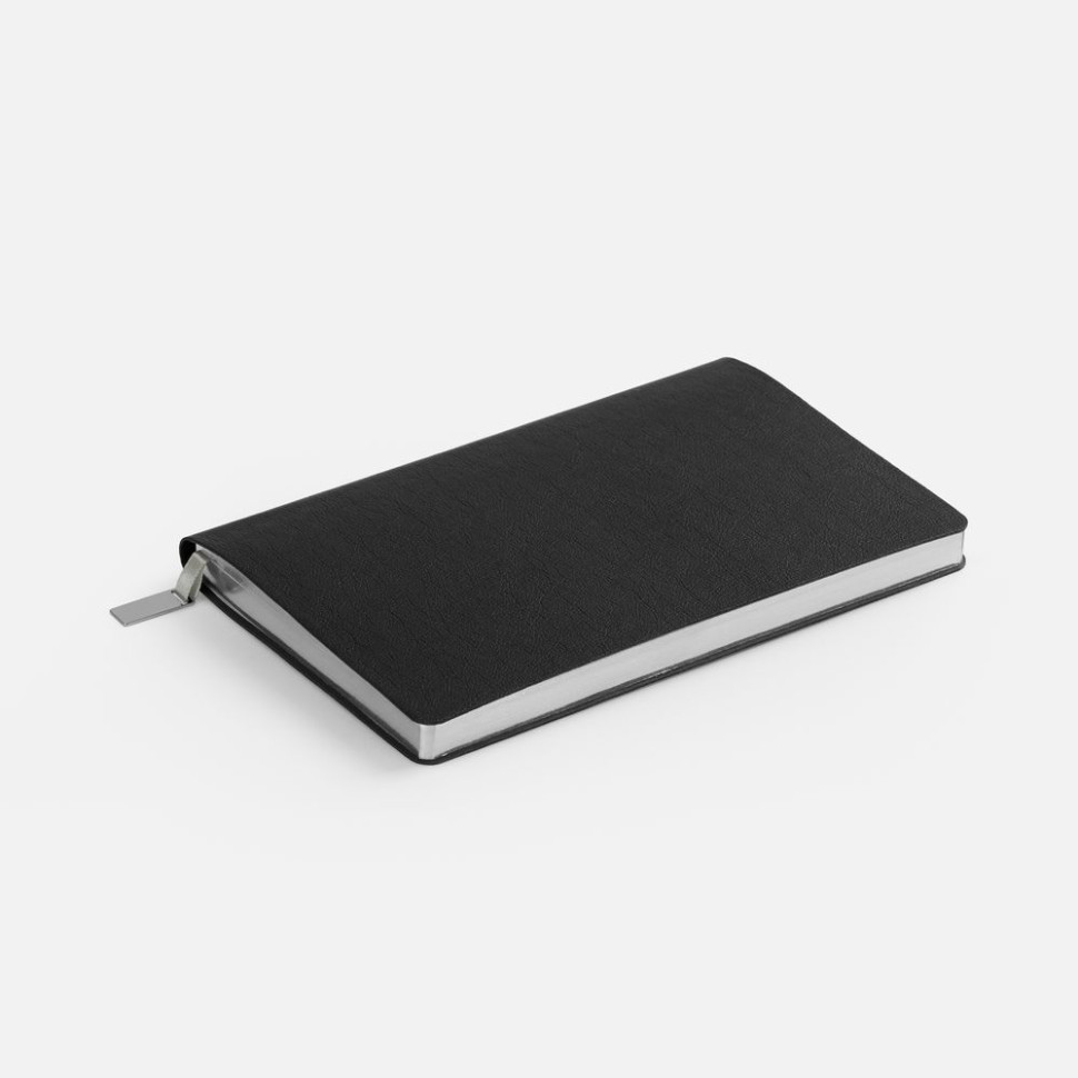 Ежедневник Petrus, недатированный, черный с серебром Ежедневник Petrus, недатированный, черный с серебром