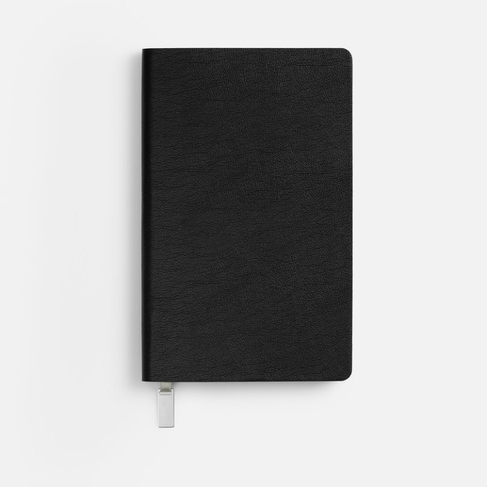 Ежедневник Petrus, недатированный, черный с серебром Ежедневник Petrus, недатированный, черный с серебром