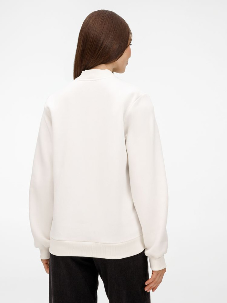 Бомбер унисекс Estado, молочно-белый