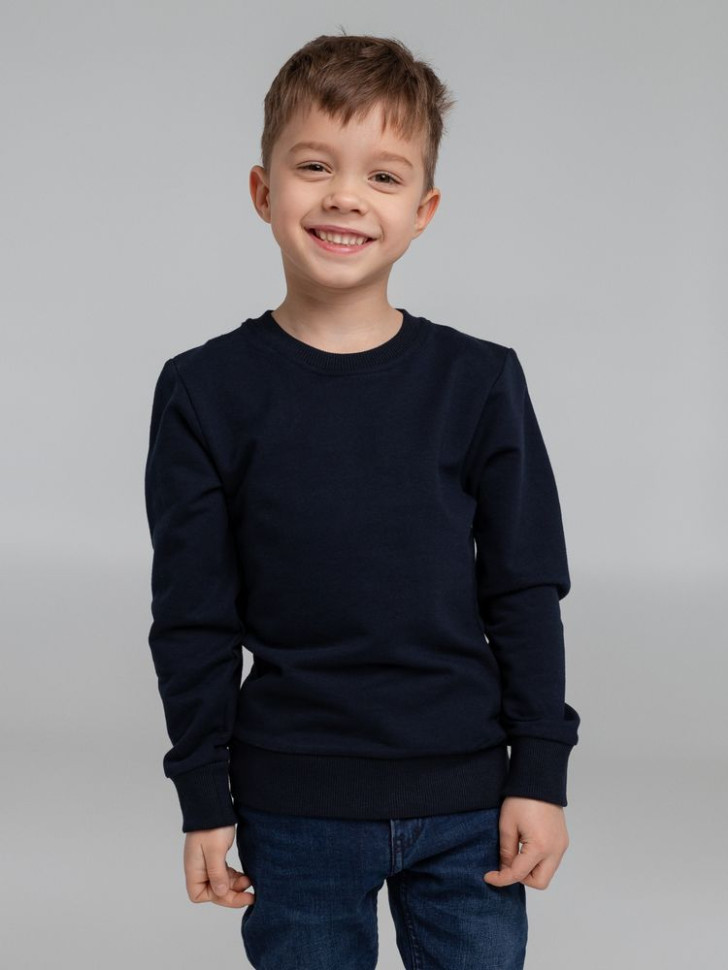 Свитшот детский Toima Kids, темно-синий Свитшот детский Toima Kids, темно-синий