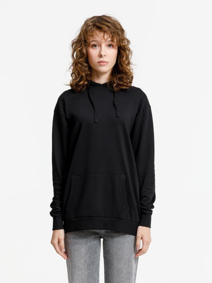 Худи унисекс Westray, черное Худи унисекс Westray, черное