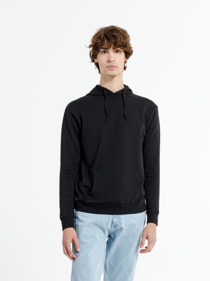 Худи унисекс Westray, черное Худи унисекс Westray, черное