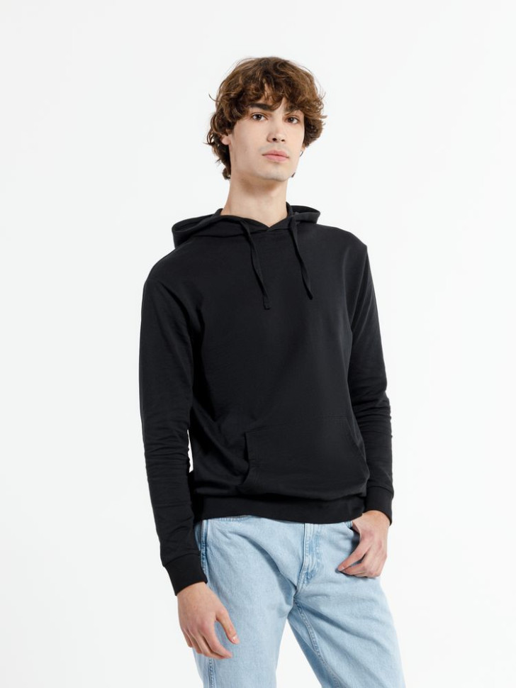 Худи унисекс Westray, черное Худи унисекс Westray, черное